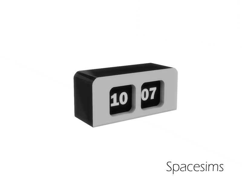 spacesims' Chromium bedroom Alarm clock
