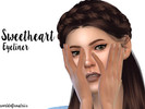 Sims 4 — Sweetheart Eyeliner E2 by LunaTemple2 — -1 Variation -Custom thumbnail Hope you like it!