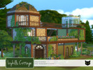 Sims 4 — Ivyhills Cottage by blackcatdecor — This multi-story cottage, inspired by childhood treehouses, was built