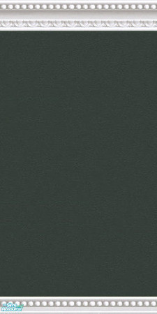 Sims 2 — jsf2WMBGRHunter by jsf — Deep, rich, green paint in newly revised, classic, white marble, beaded moulding. Each