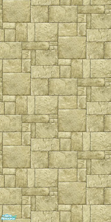 Sims 2 — TL - Fieldstone Walls Recolor 46 by TabbyLou — Recolor 46 0f 50 Fieldstone Seamless Walls under Masonry. Use