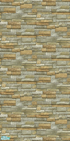 Sims 2 — TL - Fieldstone Walls Recolor 41 by TabbyLou — Recolor 41 0f 50 Fieldstone Seamless Walls under Masonry. Use