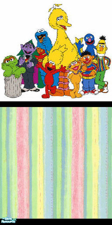 Sims 2 — big bird+gang 8 - Individual Item by skinflin — 