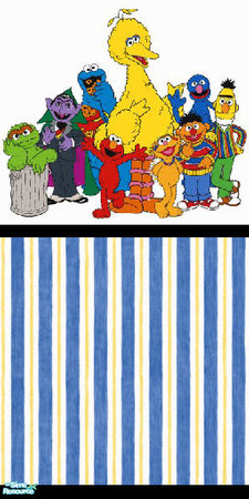 Sims 2 — big bird+gang 6 - Individual Item by skinflin — 