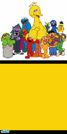 Sims 2 — big bird+gang 4 - Individual Item by skinflin — 