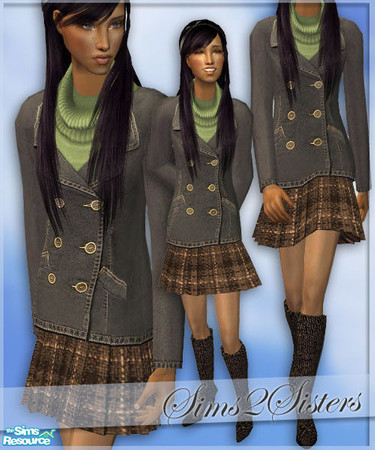 Sims 2 — S2S Collection No. 010641 AF - 4 by sims2sisters — 