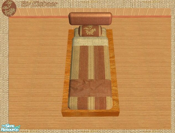 Sims 2 — Reflexsims Young Chocolate - Bedding by Eisbaerbonzo — Maxi\'s bedding, fittable for single and double beds. 