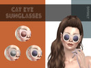 Sims 4 — DIVINLY // Cat Eye Sunglasses - mesh needed by divinly — [TS4] Cat Eye Sunglasses