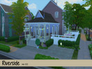 Sims 4 — Riverside by ChiLLi19802 — House for a little family with two bedrooms and two bathrooms. Built in Willow Creek