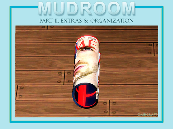 Sims 3 — Mudroom Extras News Magazine by Cashcraft — It's the current edition of your favorite news magazine, enjoy!