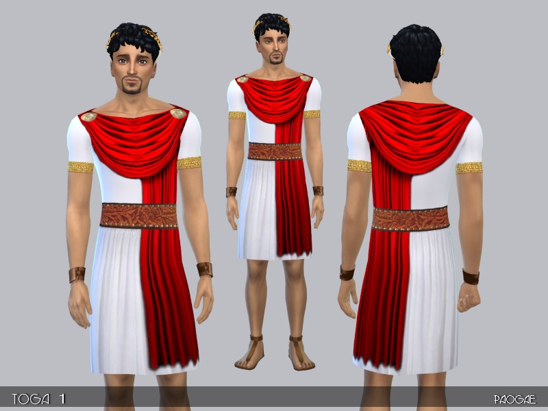 Toga for ancient roman men, to live historical adventures ...! 
