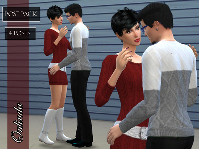 The Sims Resource - Pose pack Again You