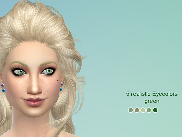Sims 4 — Realistic Eye Color Iris green by Sil_Coke2 — Realistic Eye Iris. blue: