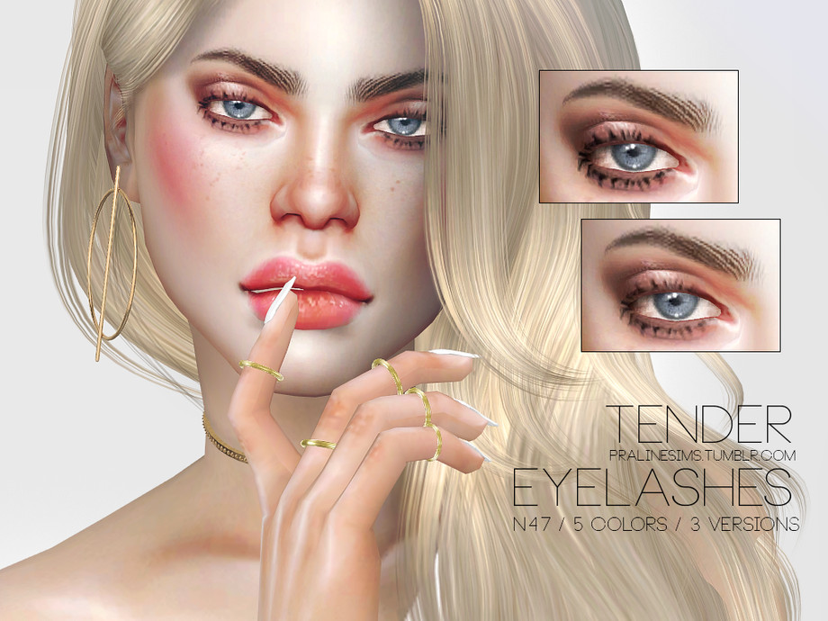 tender eyelashes 