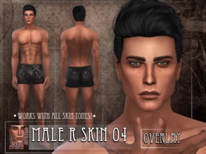 Sims 4 — R skin 4 - MALE - Overlay by RemusSirion — Another skin for male sims! This is the OVERLAY version! - 4 variants