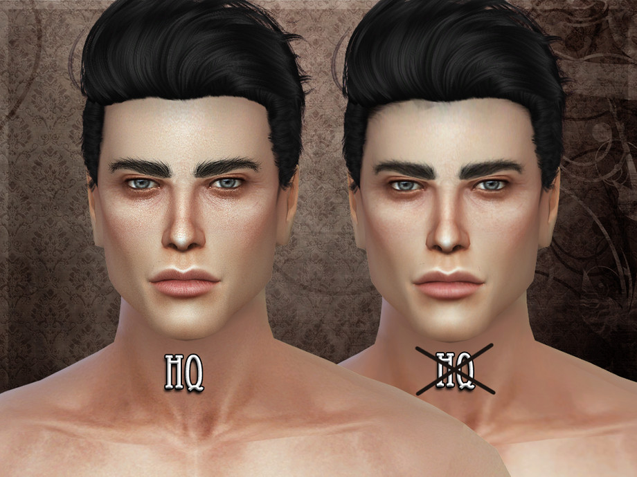 Sims 4 - R skin 4 - MALE by RemusSirion - Update 2019-06-24: Mermaid-compat...