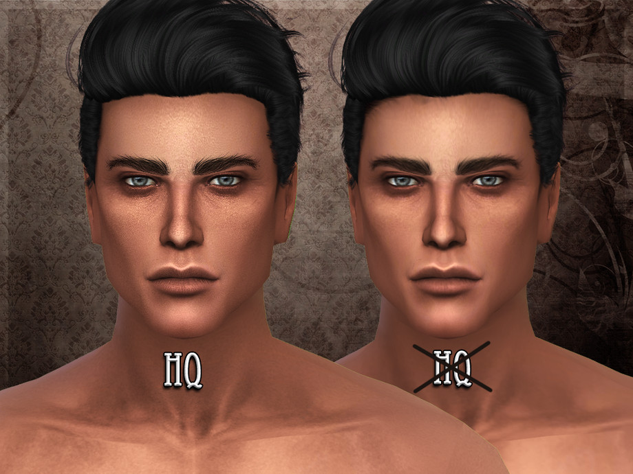 Sims 4 - R skin 4 - MALE - Overlay by RemusSirion - Another skin for ma...