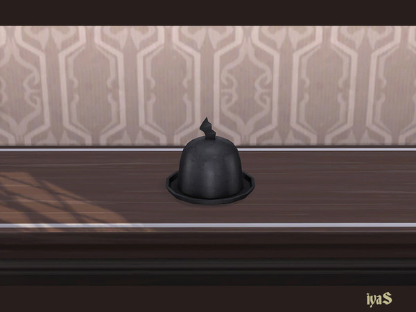 Sims 4 — Wings Dish with Lid by soloriya — Dish with lid. Hide your mysterious meal. 1 color variation. Part of Wings