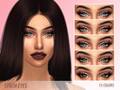 Sims 4 — SYNTH EYES by Kenzar-sims — SYNTH EYES 15 swatches Found in Face Paint Hope you like it ! Tag me if you use it !