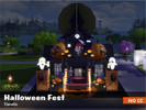 Sims 4 — Halloween Fest by TiaraGc — Halloween Fest it is a place to celebrate your Halloween night, tenebrous and very