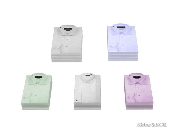 Sims 4 — Bedroom CliveC Deco - Shirts  by ShinoKCR — Sample of Decoobjects for the Closet find it in Clutter