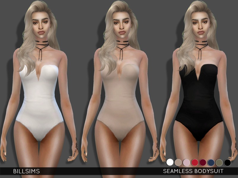 The Sims Resource - Seamless Bodysuit