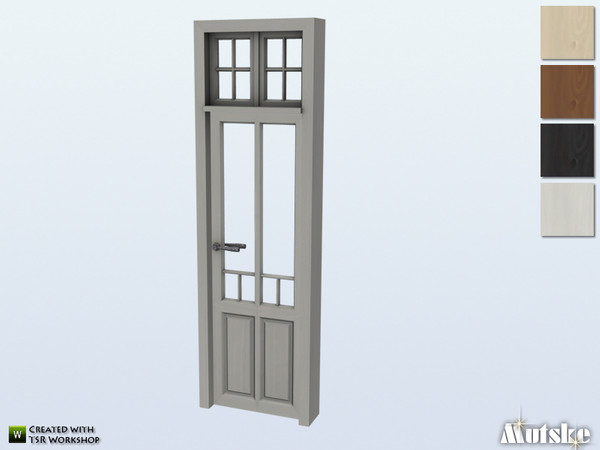 Sims 4 — Alda Door Single 2x1 by Mutske — This door is part of the Alda Constructionset. Made by Mutske. 