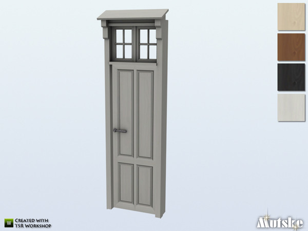 Sims 4 — Alda Privatdoor Out Single 2x1 by Mutske — This door is part of the Alda Constructionset. Made by Mutske. 