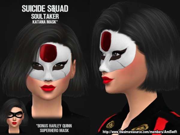 The Sims Resource - Katana Mask