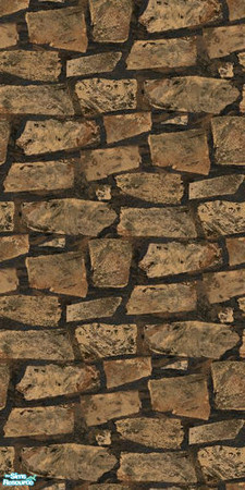 Sims 2 — TL - Fieldstone Walls Recolor 36 by TabbyLou — Recolor 36 0f 50 Fieldstone Seamless Walls under Masonry. Use