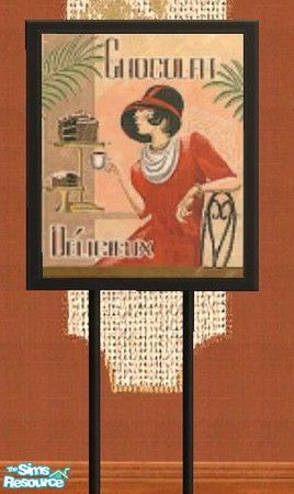 Sims 2 — D2DTC34 - Floor Sign by D2Diamond — Re-color of the Mr. Generic's Sign - The Floor Model