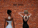 Sims 4 — Tattoo lion by damedreary — Female tatoo in 2 colours