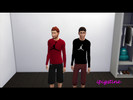 Sims 4 — Nike Jordan Flight 23 by ipigstine — This is based on the Nike Jordan flight 23 dri-fit top. 