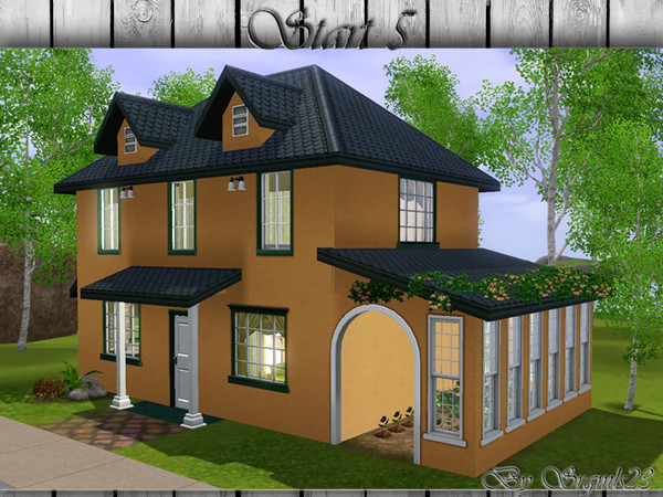 Sims 3 — Start 5 by srgmls23 — Another start house ... In a colonial style, that your sim can go changing Furniture to