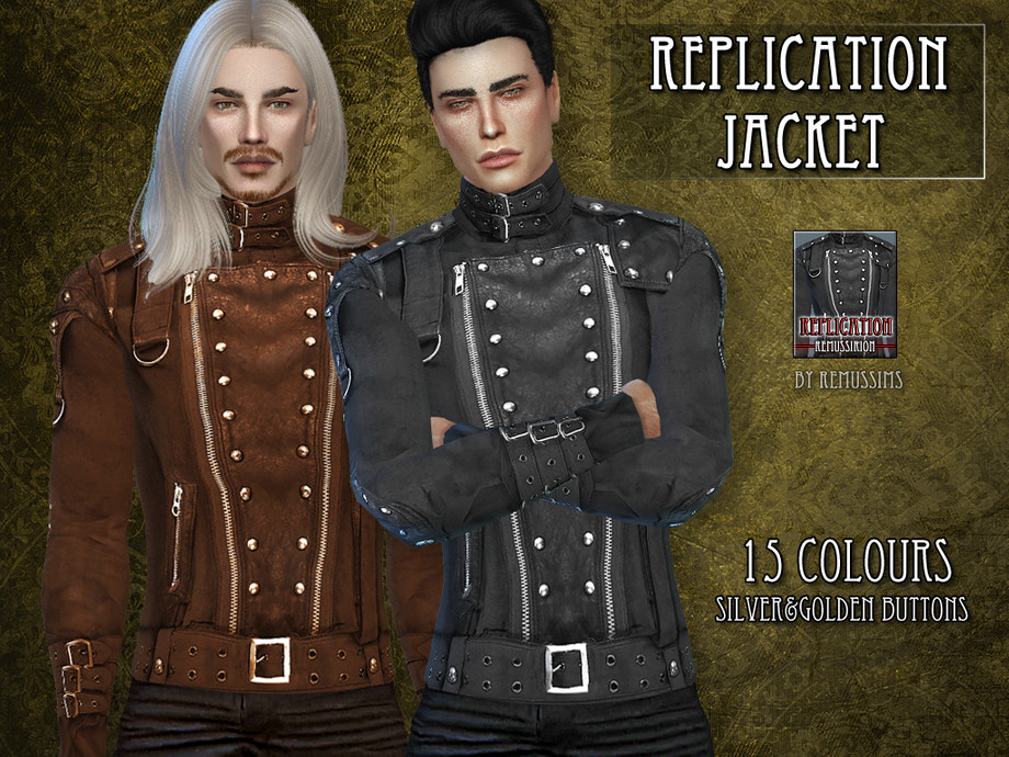 The Sims Resource - Replication Jacket - HQ compatible & Standard version