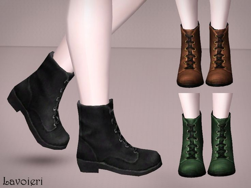 The Sims Resource - Ankle Boots