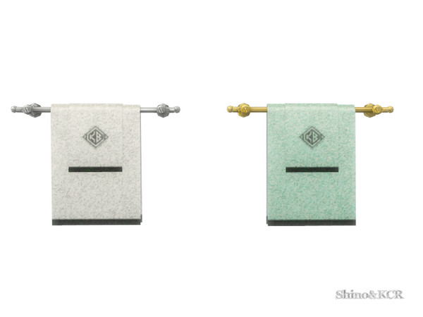 Sims 4 — Bathroom CliveC - Towel Rack small by ShinoKCR — Contemporary Bathroom Furniture inspired by Clive Christian