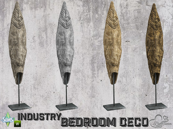 Sims 4 — Bedroom Industry Deco Floormask by BuffSumm — Part of the *Industry Series*