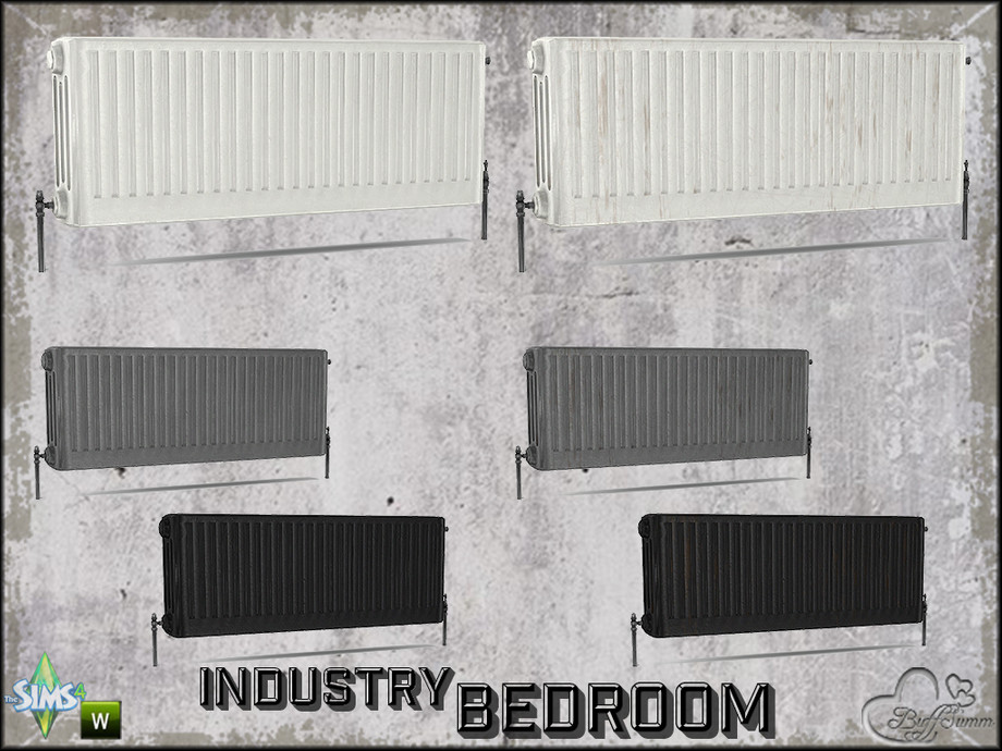 Sims 2 Radiator The Sims Resource | Bedroom Industry Radiator Small
