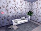 Sims 4 — Cute wallapaper by Linchic. by linchic2 — These lovely wallpapers will fit into any decor and will look great.