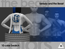 Sims 4 — beauty and the Beast by Nysk — Let's make some fun things... with Tire-Costume! Some crazy idea in my head) -
