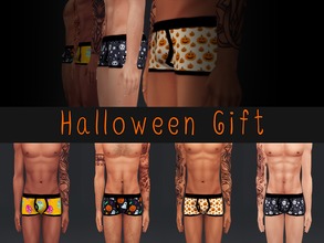 Sims 4 — Halloween Underwear for men by doumeki — Never is too late for new underwear, right?