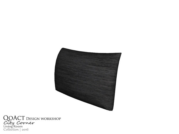 Sims 4 — City Cushion I    by QoAct — Part of the City Corner Living Room QoAct Design Workshop | 2016 Living Room