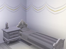 Sims 4 — Silvery Gold Wall Paint by bakaprincess852 — This is my first ever Sims 4 mod, so it's nothing special. I just