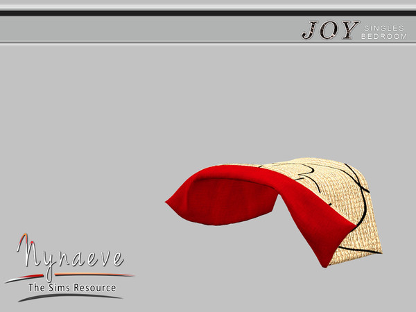 Sims 3 — Joy Single Bed Runner by NynaeveDesign — Joy Singles Bedroom - Single Bed Runner Located in: Decor - Rugs Price: