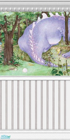 Sims 2 — Enchanted Murals - Bold Collection - 05 by elektra274 — 5 of 12 mural segments designed to coordinate with my