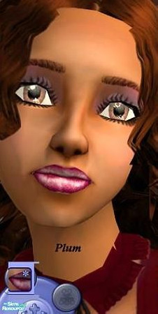 Sims 2 — Valentines glitter - Individual Item by gobby — Plum