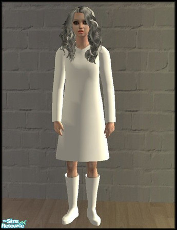 Sims 2 — Raincoat - New Mesh by Recomecar — A raincoat mesh for elders. 