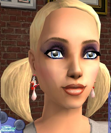 Sims 2 — Kiss me Kate eyeshadow - Individual Item by gobby — Blue