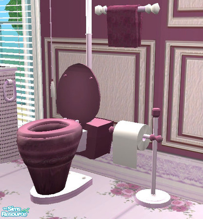 Sims 2 — Haille Bathroom - Toilet Tissue by Cloisonne — 
